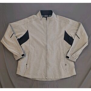 Footjoy Hydrolite Rain Jacket XL Womens DryJoys Grey Golf Full Zip New NWT 0016